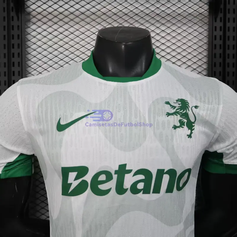 Camiseta Lisboa 2025/2026 2ª Equipación Blanco (EDICIÓN JUGADOR)