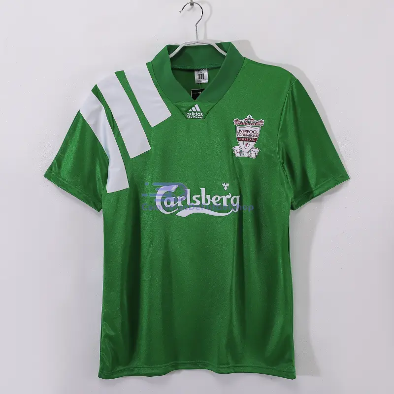 Camiseta Liverpool 1992/93 2ª Equipación Retro Verde