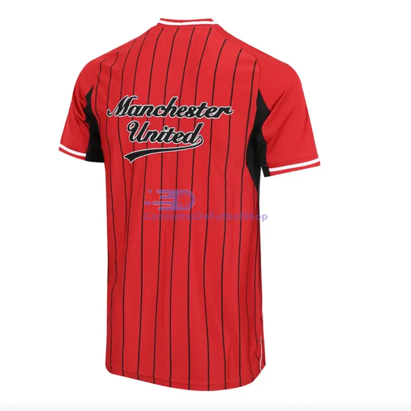 Camiseta Manchester United 2025/26 Baseball Shirt Rojo