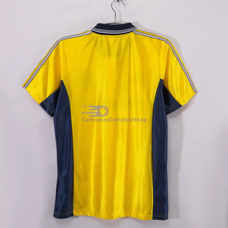 Camiseta Marsella 1998/99 3ª Equipación Retro Amarillo