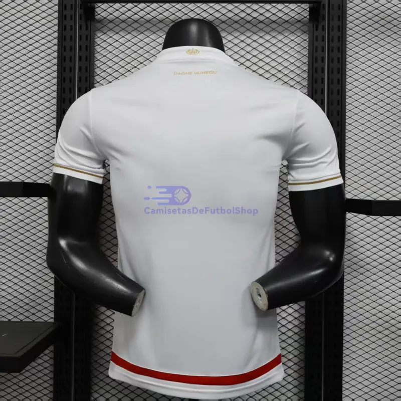 Camiseta Monaco 2025/2026 1ª Equipación Rojo/Blanco (EDICIÓN JUGADOR)