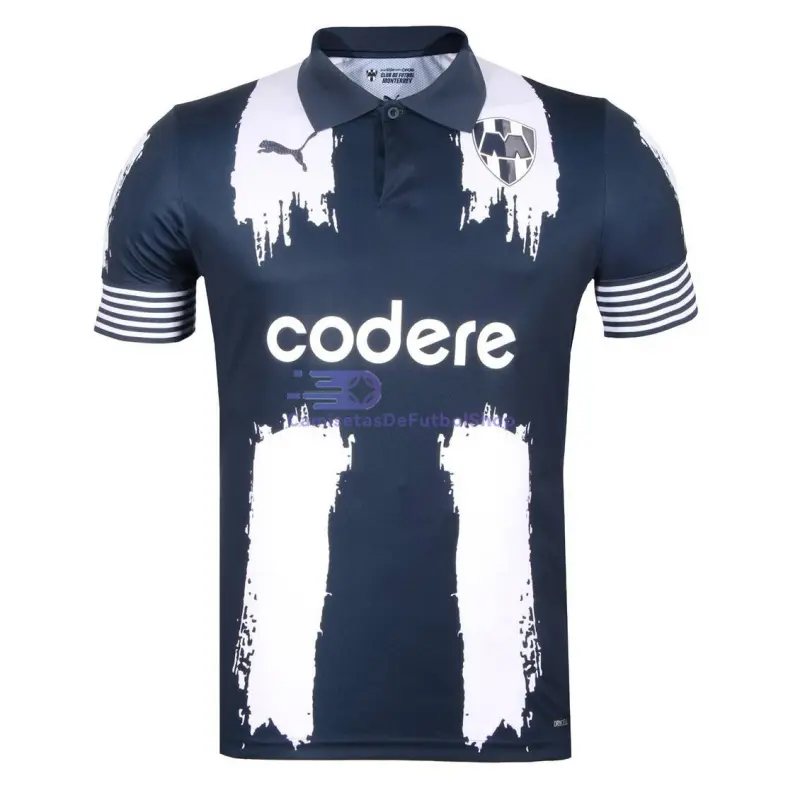 Camiseta Monterrey 2025/2026 KidSuper Azul Marino/Blanco