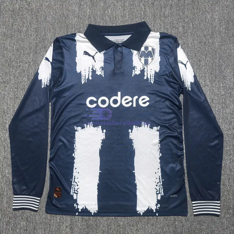 Camiseta Monterrey 2025/2026 KidSuper ML Azul Marino/Blanco