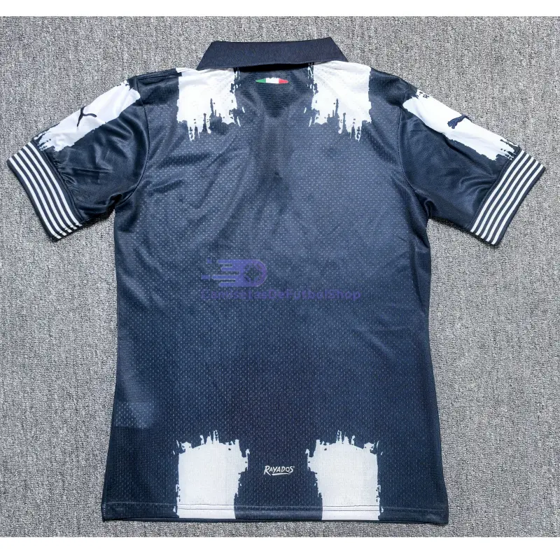 Camiseta Monterrey 80 Aniversario Edición 2025/2026 Azul Marino/Blanco