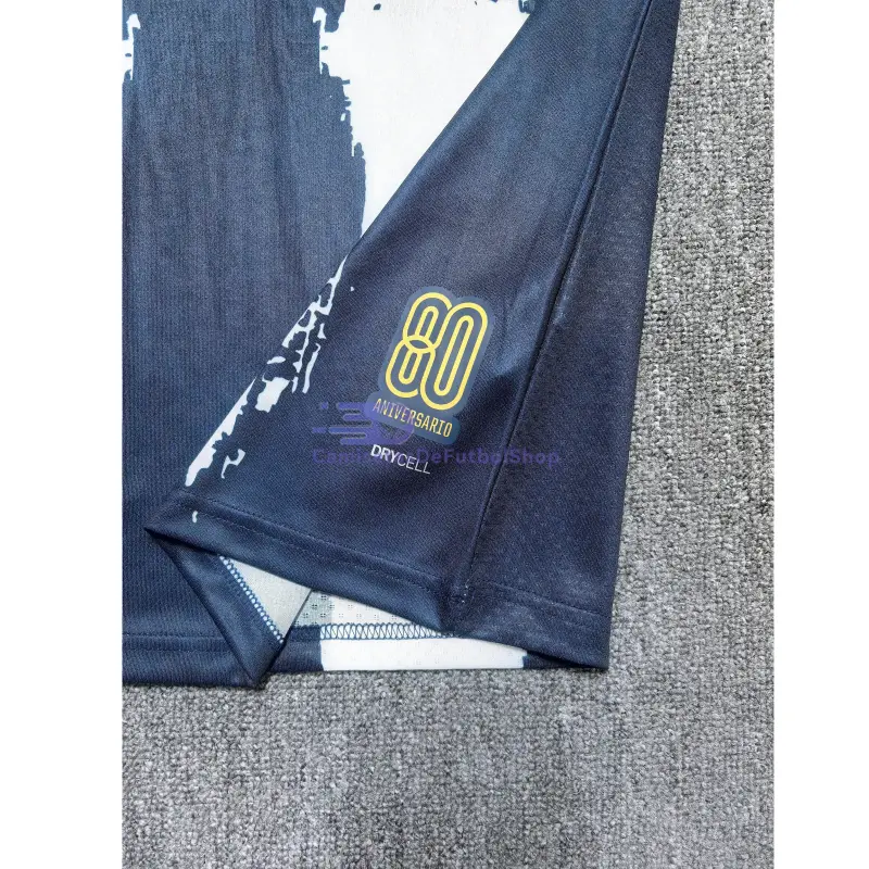 Camiseta Monterrey 80 Aniversario Edición 2025/2026 Azul Marino/Blanco