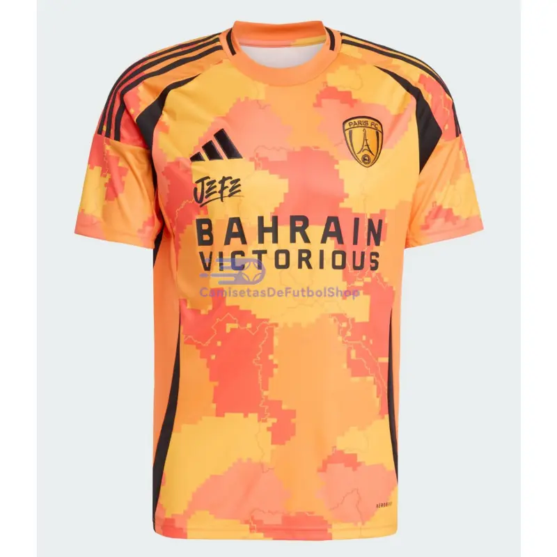 Camiseta Paris FC 2025/2026 3ª Equipación Naranja