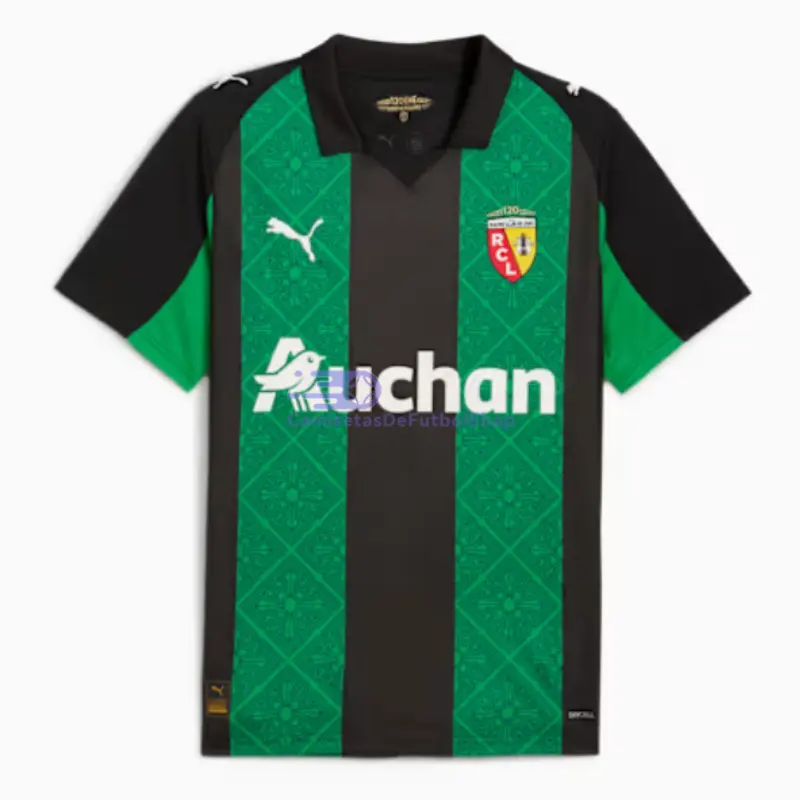 Camiseta RC Lens 2025/2026 2ª Equipación Verde/Negro