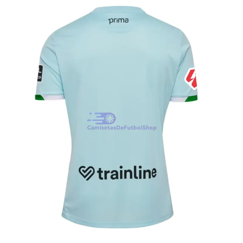 Camiseta Real Betis 2025/2026 2ª Equipación Azul Claro con Parche La Liga