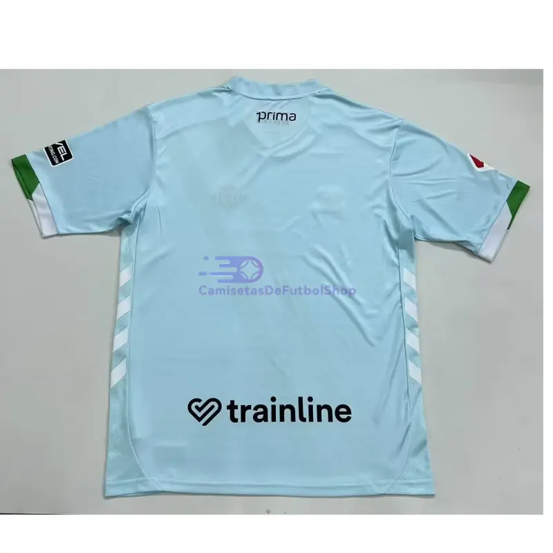 Camiseta Real Betis 2025/2026 2ª Equipación Azul Claro con Parche La Liga