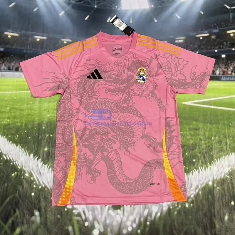 Camiseta Real Madrid 2025/2026 Edición Especial Rosa/Amarillo