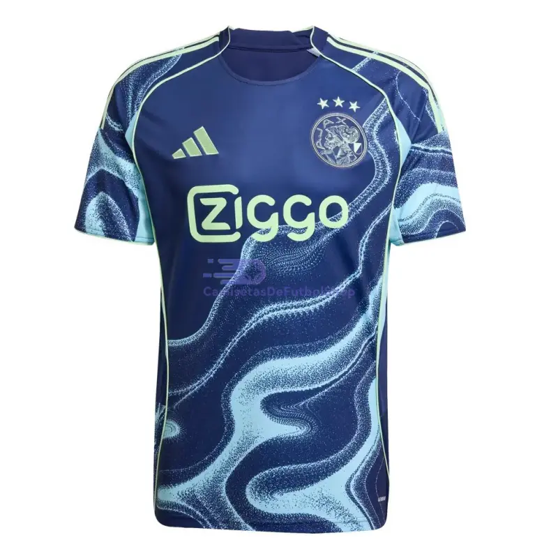 Camiseta Ajax 2025/2026 2ª Equipación Azul