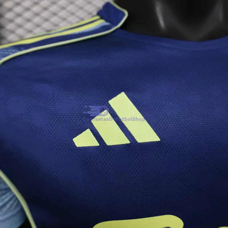 Camiseta Ajax 2025/2026 2ª Equipación Azul (EDICIÓN JUGADOR)