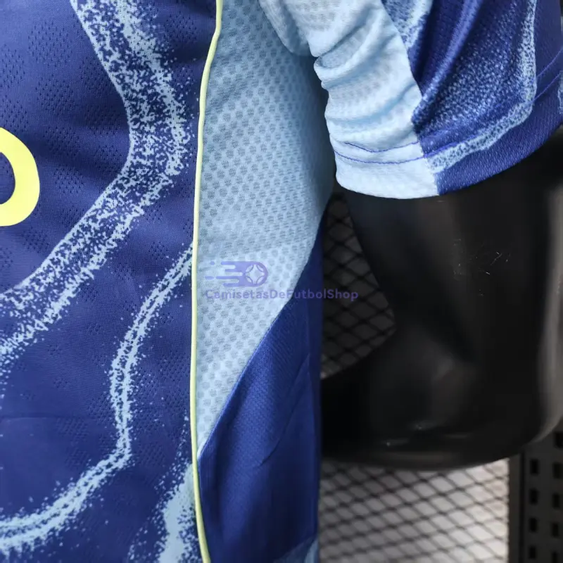 Camiseta Ajax 2025/2026 2ª Equipación Azul (EDICIÓN JUGADOR)