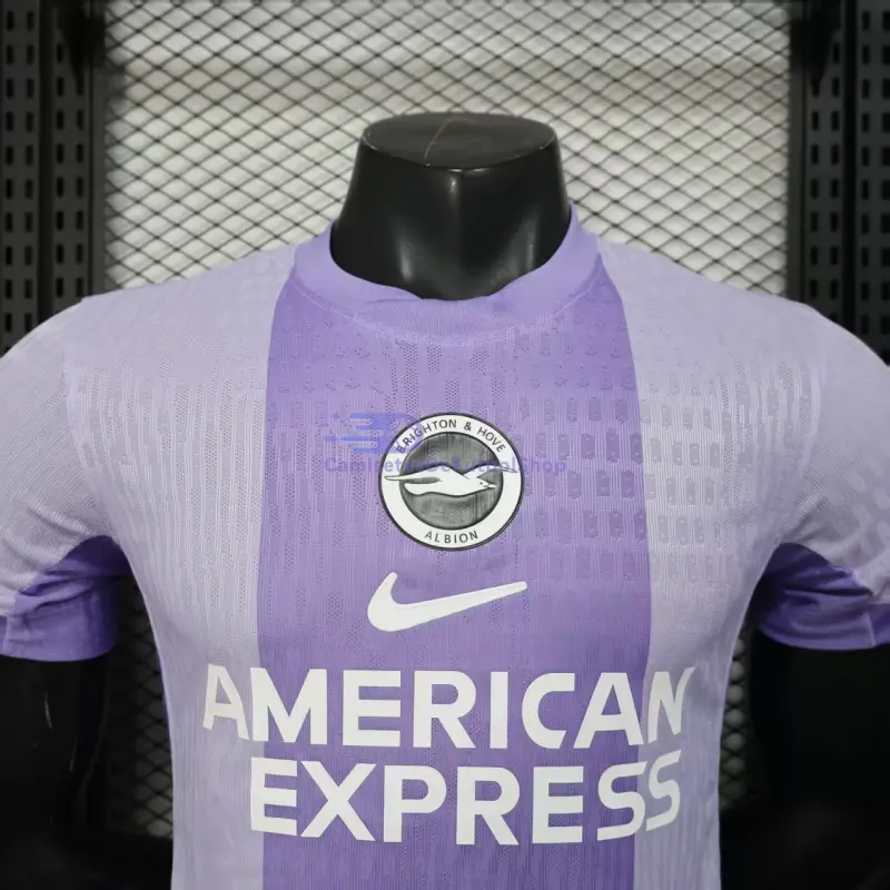 Camiseta Brighton 2025/2026 2ª Equipación Morado (EDICIÓN JUGADOR)
