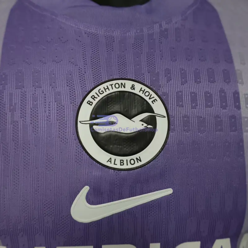Camiseta Brighton 2025/2026 2ª Equipación Morado (EDICIÓN JUGADOR)