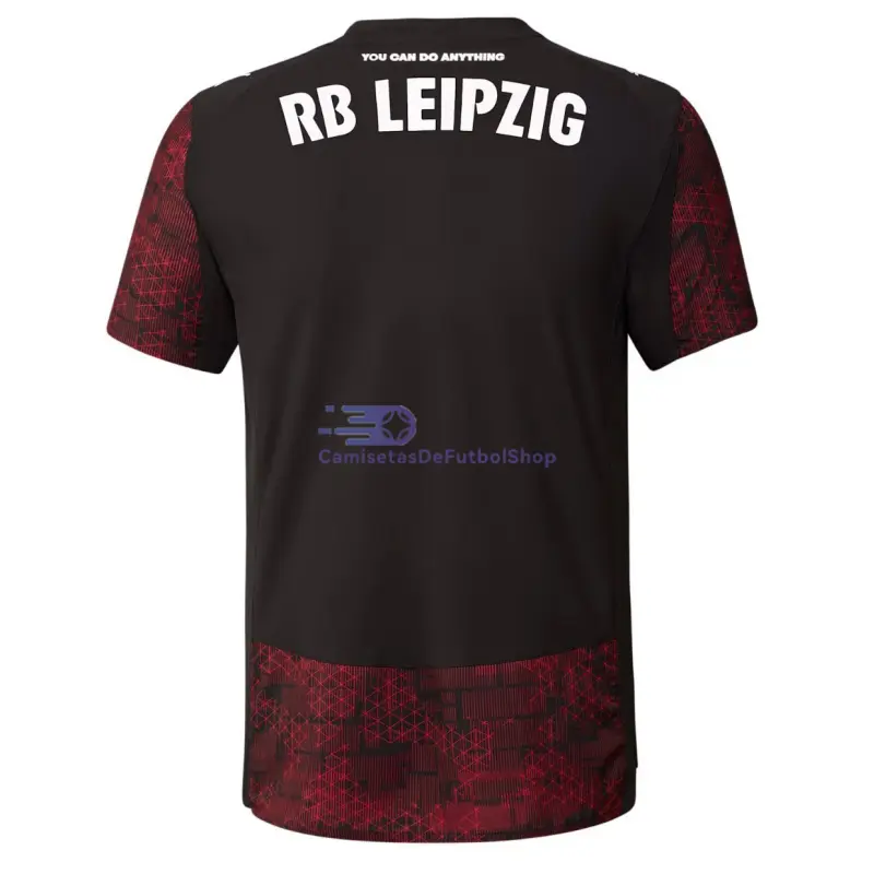 Camiseta Leipzig 2025/2026 3ª Equipación Rojo/Negro