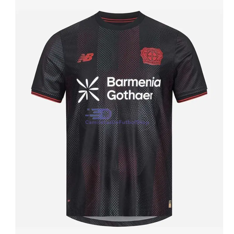 Camiseta Leverkusen 2025/2026 1ª Equipación Negro