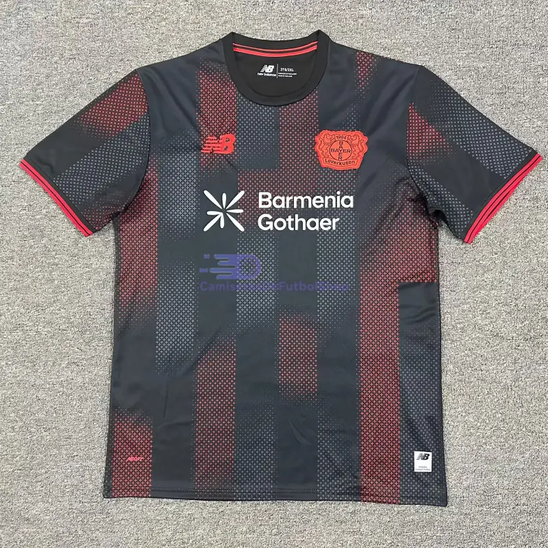 Camiseta Leverkusen 2025/2026 1ª Equipación Negro