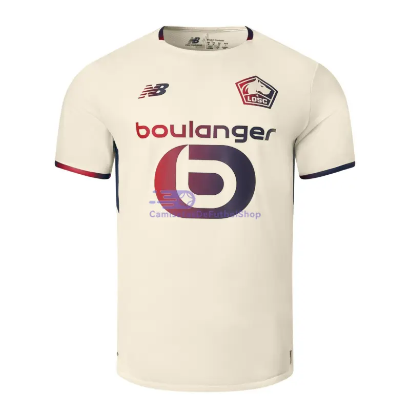 Camiseta Lille OSC 2025/2026 2ª Equipación Beige