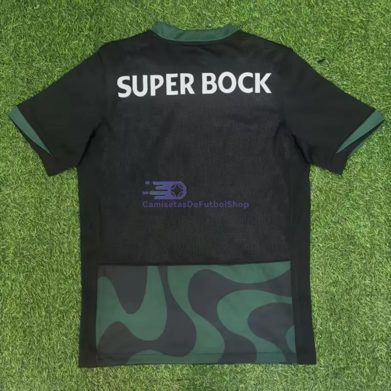 Camiseta Lisboa 2025/2026 3ª Equipación Negro/Verde