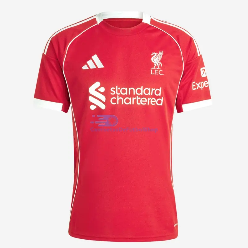 Camiseta Liverpool 2025/2026 1ª Equipación Rojo