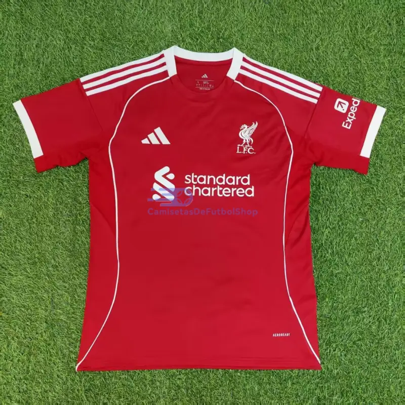 Camiseta Liverpool 2025/2026 1ª Equipación Rojo