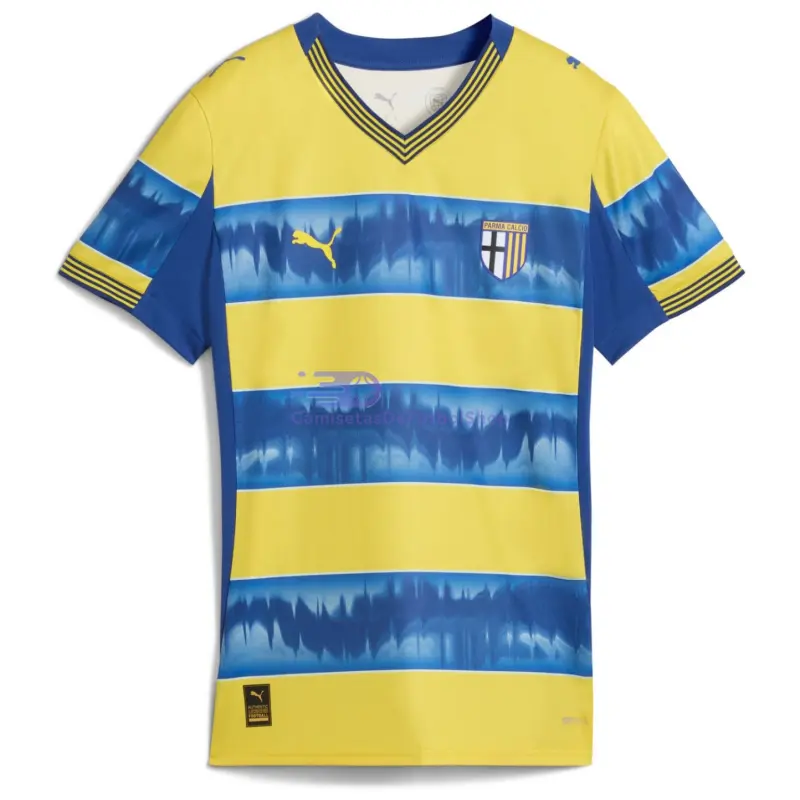 Camiseta Parma Calcio 2025/2026 2ª Equipación Azul/Amarillo