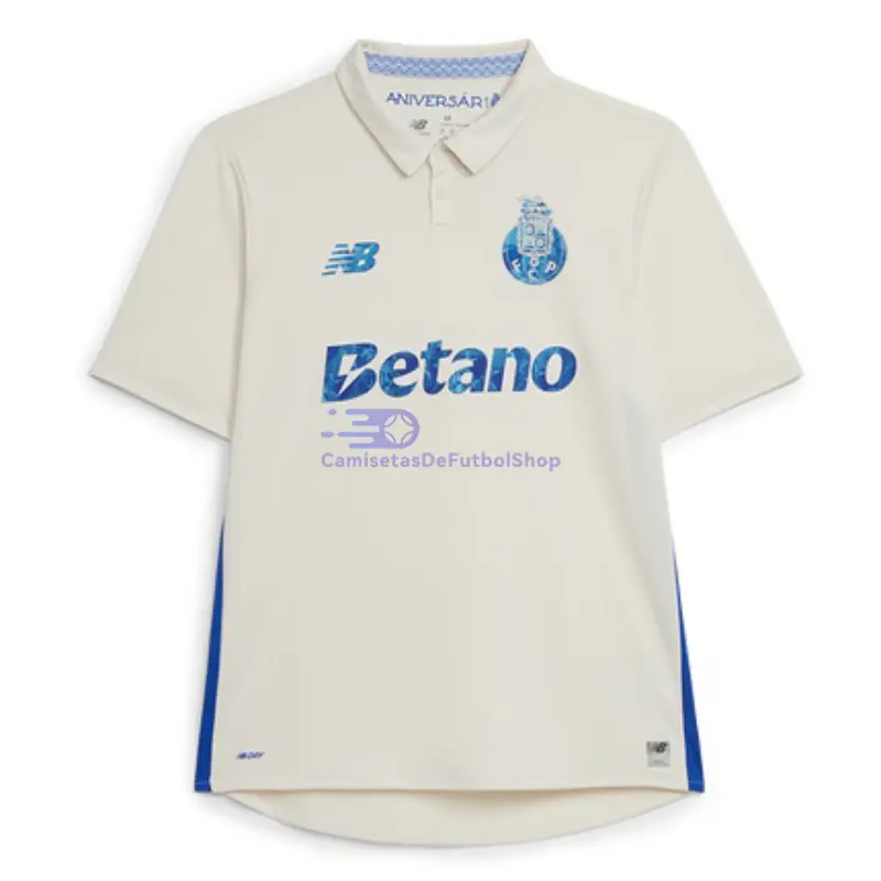 Camiseta Porto 2025/2026 3ª Equipación Blanco/Azul