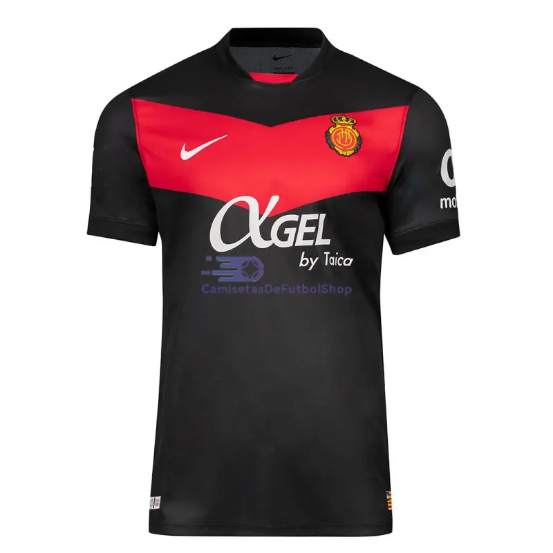 Camiseta RCD Mallorca 2025/2026 3ª Equipación Negro con Parche La Liga