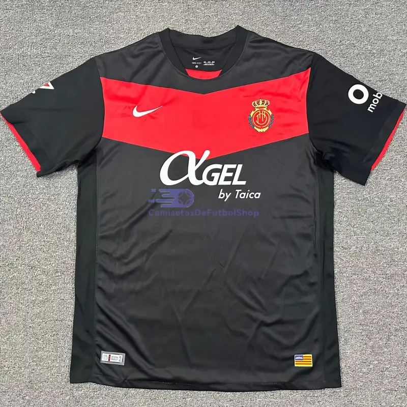 Camiseta RCD Mallorca 2025/2026 3ª Equipación Negro con Parche La Liga