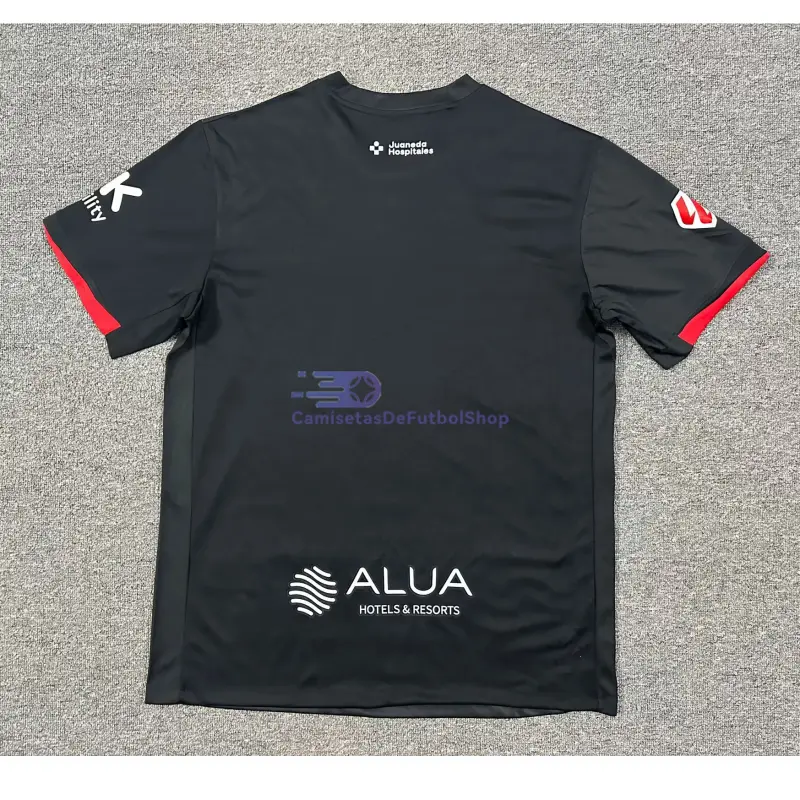 Camiseta RCD Mallorca 2025/2026 3ª Equipación Negro con Parche La Liga