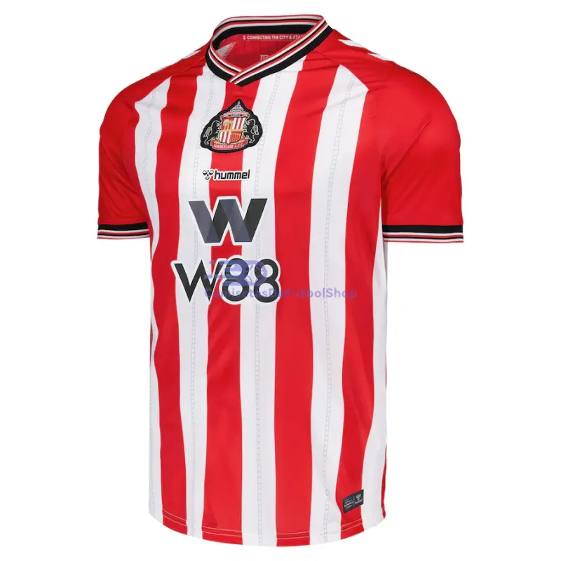 Camiseta Sunderland AFC 2025/2026 1ª Equipación Rojo/Blanco