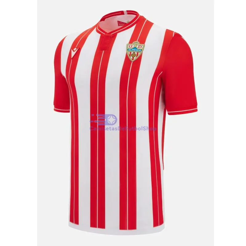Camiseta UD Almería 2025/2026 1ª Equipación Rojo/Blanco