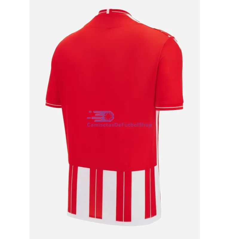 Camiseta UD Almería 2025/2026 1ª Equipación Rojo/Blanco