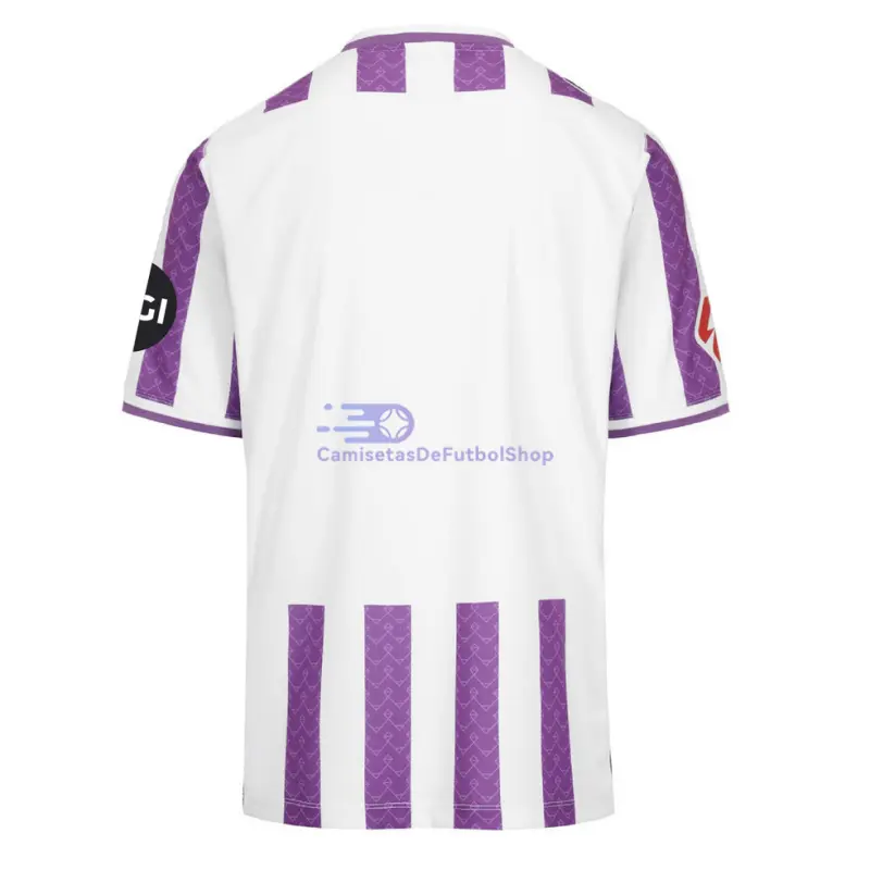 Camiseta Real Valladolid 2025/2026 1ª Equipación Morado/Blanco con Parche La Liga