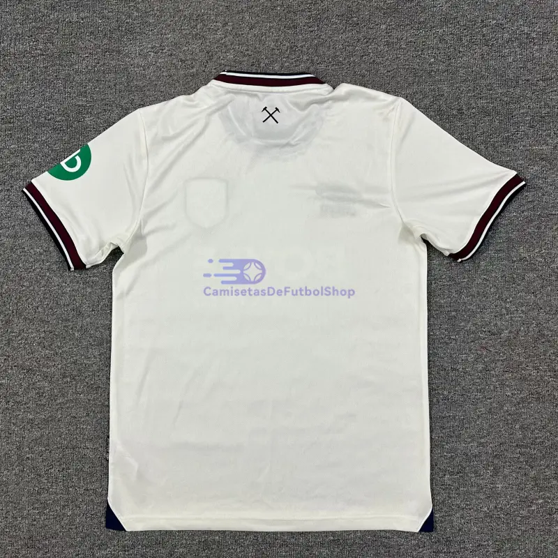 Camiseta West Ham United 2025/2026 2ª Equipación Beige