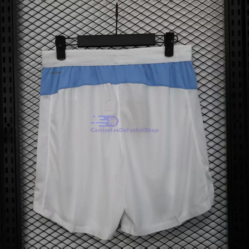 Pantalón Corto Manchester City 2025/2026 1ª Equipación Blanco (EDICIÓN JUGADOR)