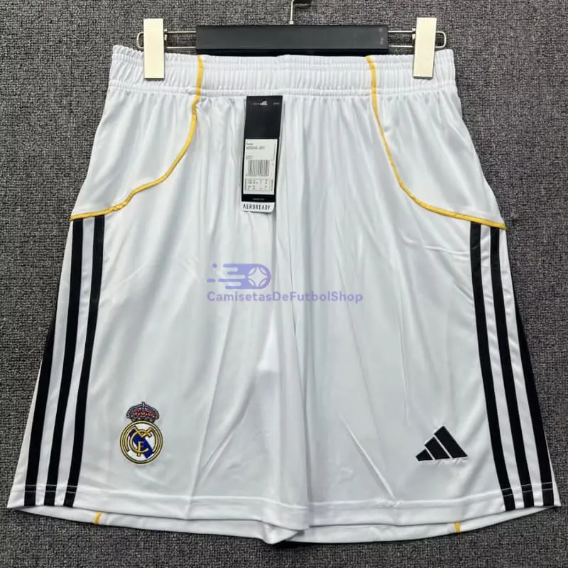 Camiseta MODRIĆ 10 Real Madrid 2025/2026 1ª Equipación Blanco Mujer con Parche HP	