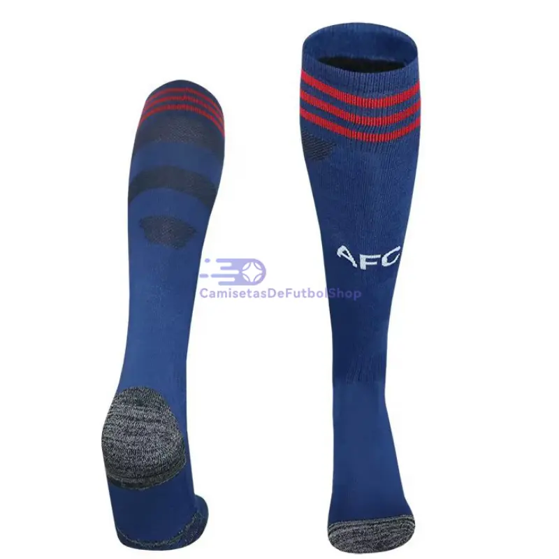 Camiseta Arsenal 2025/2026 2ª Equipación Azul Niño Kit