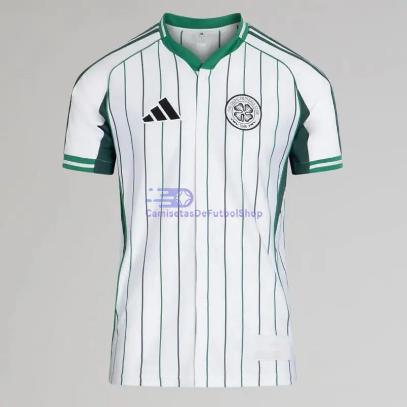 Camiseta Celtic 2025/2026 Baseball Shirt Blanco