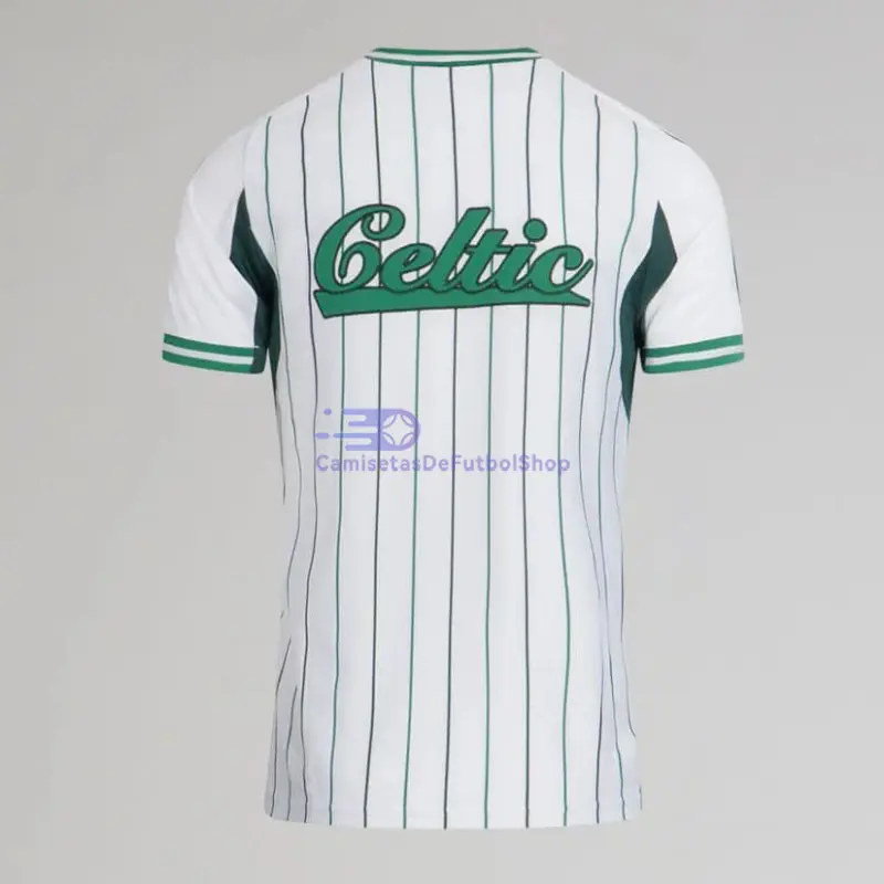 Camiseta Celtic 2025/2026 Baseball Shirt Blanco