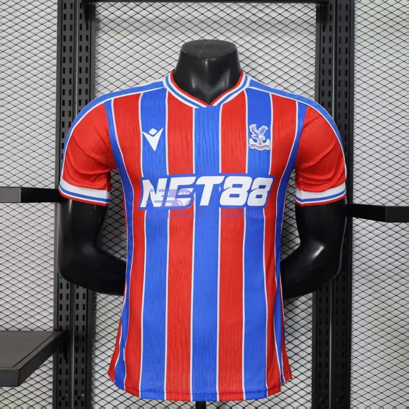 Camiseta Crystal Palace FC 2025/2026 1ª Equipación Rojo/Azul (EDICIÓN JUGADOR)