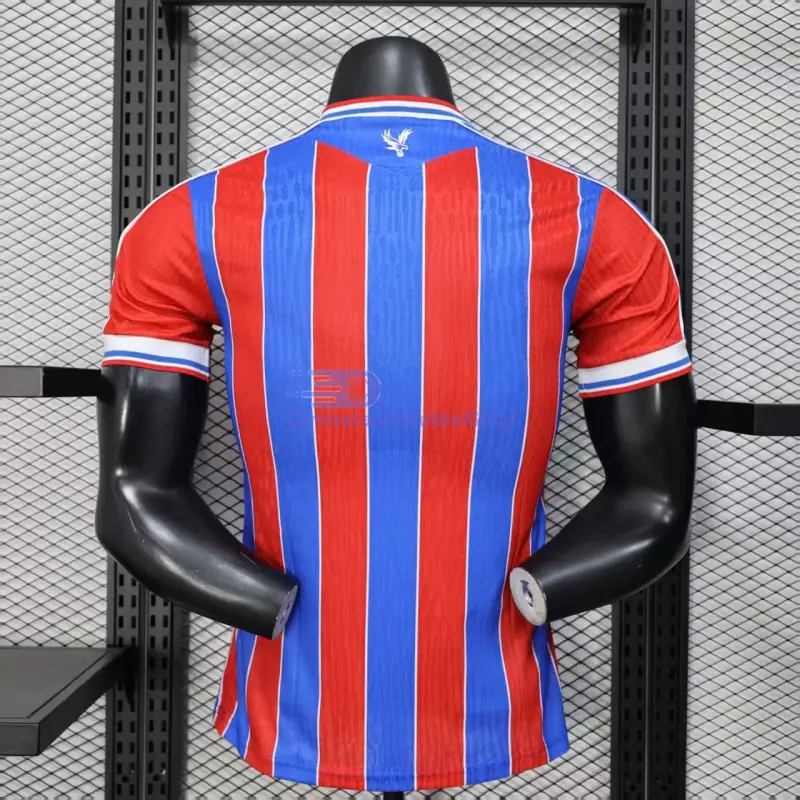 Camiseta Crystal Palace FC 2025/2026 1ª Equipación Rojo/Azul (EDICIÓN JUGADOR)