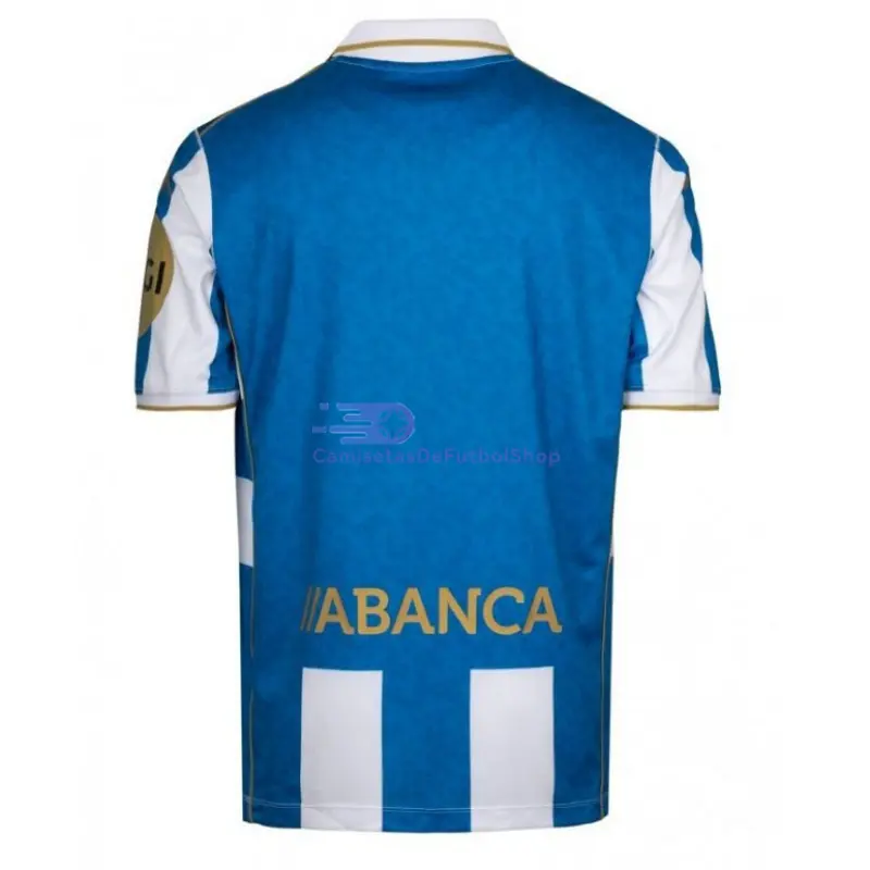 Camiseta Deportivo de La Coruña 2025/2026 1ª Equipación Blanco/Azul con Parche La Liga