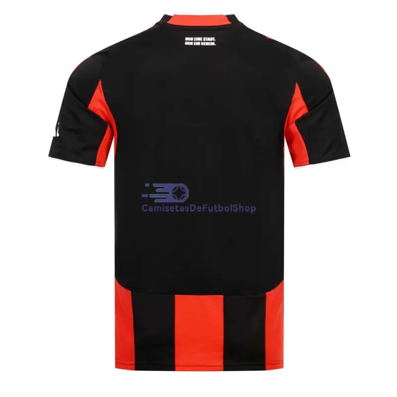 Camiseta Eintracht Fráncfort 2025/2026 1ª Equipación Rojo/Negro