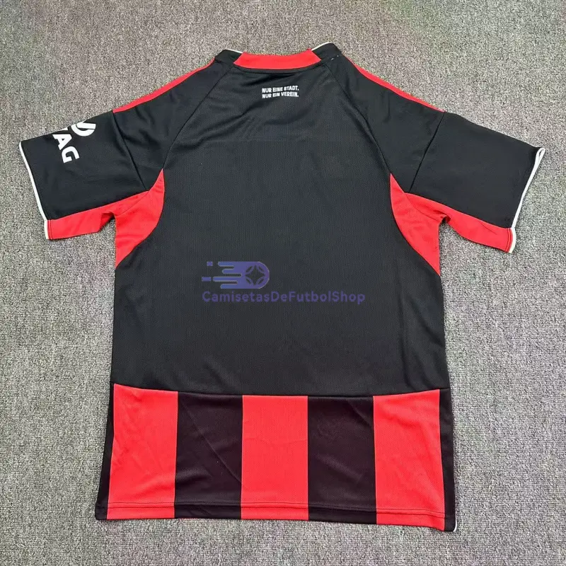 Camiseta Eintracht Fráncfort 2025/2026 1ª Equipación Rojo/Negro