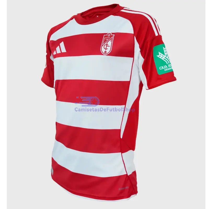 Camiseta Granada 2025/2026 1ª Equipación Rojo/Blanco