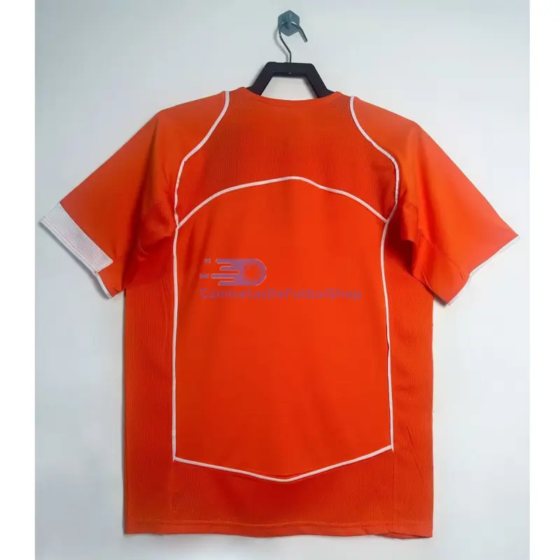 Camiseta Holanda 2004 1ª Equipación Retro Naranja