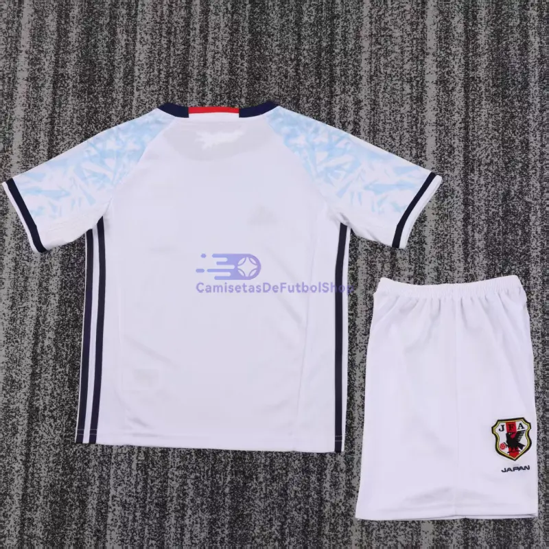 Camiseta Japón 2016/17 2ª Equipación Retro Blanco Niño Kit