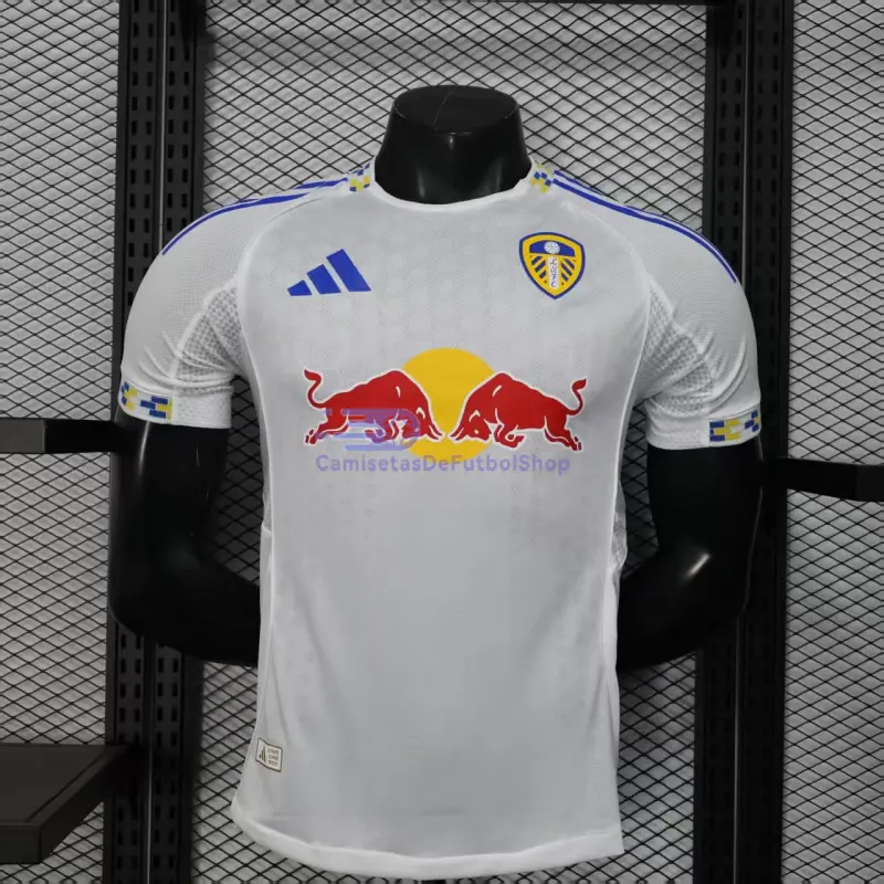 Camiseta Leeds United 2025/2026 1ª Equipación Blanco (EDICIÓN JUGADOR)